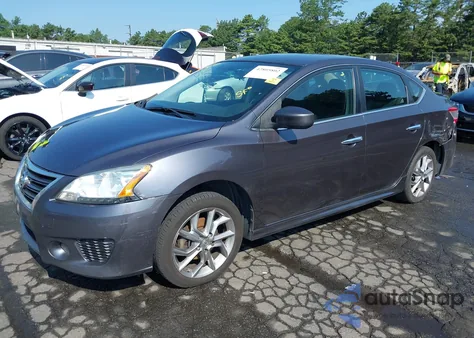 2014 Nissan Sentra Sr из США, поврежденный, VIN 3N1AB7AP9EL614836